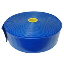 Rolo de 100 Metros de Mangueira Flat Azul Achatada 4 Polegadas Irrigação Borrachas Londrina Rolo de 100 Metros de Mangueira Flat Azul Achatada 4 Polegadas Irrigação Borrachas Londrina