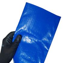 Rolo de 12 Metros de Mangueira Flat Azul Achatada 4 Polegadas Irrigação Borrachas Londrina