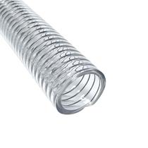 Rolo de 20 Metros Mangueira Sucção Atóxica Mola Aço Indústria Chopp Cerveja 1.1/2" Londribor