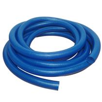 Rolo de 25 Metros de Mangueira de Sucção Azul Transparente 2.1/2 Polegadas Borrachas Londrina