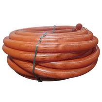 Rolo de 25 Metros de Mangueira de Sucção Pesada Laranja 2.1/2 Polegadas Borrachas Londrina