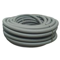 Rolo de 25 Metros de Mangueira Vácuo Ar Cinza 1.1/2 Polegadas Borrachas Londrina