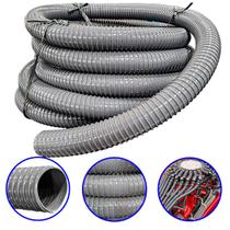 Rolo de 30 Metros Mangueira Espiral Duto Sucção Vácuo Ar Cinza 1.1/4 Polegadas Londribor Rolo de 30 Metros Mangueira Espiral Duto Sucção Vácuo Ar Cinza 1.1/4 Polegadas Londribor