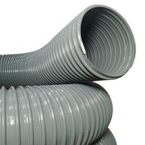 Rolo de 5 Metros de Mangueira Vácuo Ar Cinza 6 Polegadas Borrachas Londrina