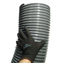 Rolo de 5 Metros de Mangueira Vácuo Ar Cinza 8 Polegadas Borrachas Londrina