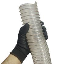 Rolo de 5 Metros de Mangueira Vácuo Ar PU Cobreado 2.1/2 Polegadas Borrachas Londrina