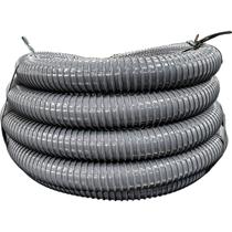 Rolo de 5 Metros Mangueira Espiral Duto Sucção Vácuo Ar Cinza 8 Polegadas Londribor Rolo de 5 Metros Mangueira Espiral Duto Sucção Vácuo Ar Cinza 8 Polegadas Londribor