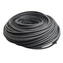 Rolo de 5 Metros Perfil Borracha EPDM Debrum Tipo U 10mm Acabamento Londribor