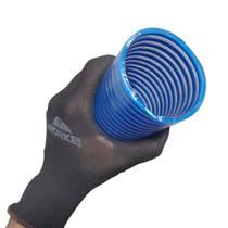 Rolo de 50 Metros de Mangueira de Sucção Azul Transparente 2.1/2 Polegadas Borrachas Londrina