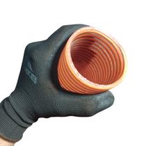 Rolo de 50 Metros de Mangueira de Sucção Pesada Laranja 2.1/2 Polegadas Borrachas Londrina