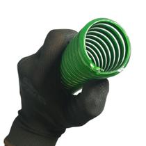 Rolo de 50 Metros de Mangueira de Sucção Verde Leve Transparente 1.1/2 Polegadas Borrachas Londrina