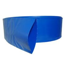 Rolo de 50 Metros de Mangueira Flat Azul Achatada 4 Polegadas Irrigação Borrachas Londrina Rolo de 50 Metros de Mangueira Flat Azul Achatada 4 Polegadas Irrigação Borrachas Londrina