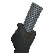 Rolo de 50 Metros de Mangueira Vácuo Ar Cinza 2 Polegadas Borrachas Londrina