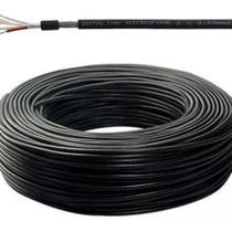 Rolo de Cabo Datalink Microfone 2x0,30mm 6mm por Metro (200 Metros)