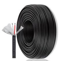 Rolo de Cabo Para Microfone Voik VCT70 100 Metros Preto