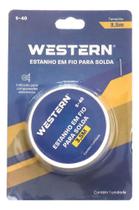 Rolo De Carretel Estanho Em Fio 1.5mm X 3.5 Metros Western