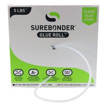 Rolo de Cola Quente Surebonder Mini 57 m Diâmetro 0,7 cm 2,3 kg Transparente Rolo de Cola Quente Surebonder Mini 57 m Diâmetro 0,7 cm 2,3 kg Transparente
