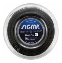 Rolo De Corda Sigma Black Poly 1.25mm 200m Preta - Polyester