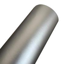 Rolo De Envoltório De Vinil Cinza Fosco Gunmetal Autoadesivo Com Liberação De Ar Decalque De Filme