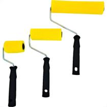 Rolo De Espuma Compel Kit Com 3 Pecas (5/9/15Cm) - Kit C/5 Jogos Rolo De Espuma Compel Kit Com 3 Pecas (5/9/15Cm) - Kit C/5 Jogos