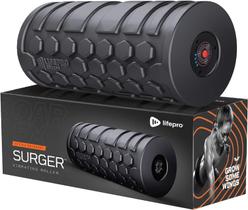 Rolo de espuma vibratório LifePro de 4 velocidades para recuperação muscular Rolo de espuma vibratório LifePro de 4 velocidades para recuperação muscular