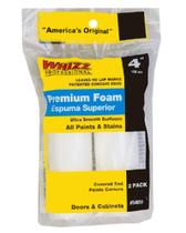 Rolo de espuma WHIZZ 54059 branco 4" com acabamento liso Rolo de espuma WHIZZ 54059 branco 4" com acabamento liso