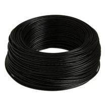 Rolo de fio paralelo 2 x 0,75 mm preto technoise 100 metros