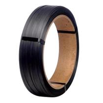 Rolo De Fita Arquear Pp 10mm Preta Para Embalagem Pallet