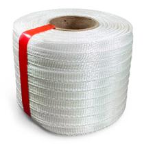 Rolo de fita de amarração de cordão trançado IDL Packaging 1,3 cm x 457 m 295 kg Rolo de fita de amarração de cordão trançado IDL Packaging 1,3 cm x 457 m 295 kg