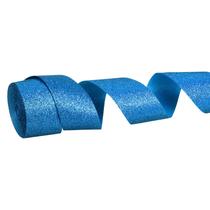 Rolo de fita de glitter PATIKIL metálico azul escuro 9 m x 3,8 cm Rolo de fita de glitter PATIKIL metálico azul escuro 9 m x 3,8 cm