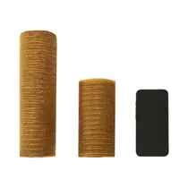 Rolo de Fita de Malha para Decorações de Natal - DIY para Grinaldas, Arcos e Árvore