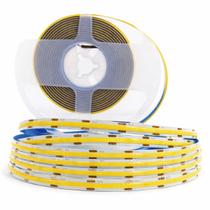 Rolo de Fita LED COB 5M Branco Quente 3000k 24V 15W/M IP20 IRC90 Luminatti LM3508 ST3298