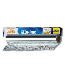 Rolo de folha de aluminio 45x65 m. c/ 9 un. wyda/mello/vabene