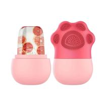 Rolo De Gelo Facial De Silicone Feminino Para Cuidados Com a Pele, Ferramenta De Massagem Facial