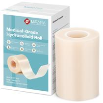Rolo de Hidrocoloide LIFARA 7,6 cm x 3 m Curativo Impermeável Rolo de Hidrocoloide LIFARA 7,6 cm x 3 m Curativo Impermeável
