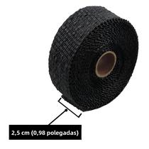 Rolo de Isolamento Térmico para Escapes de Motocicleta - 2,5cm x 5m