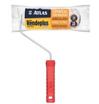 Rolo de Lã Atlas 327 15cm com Suporte Pintura Lisa Pro