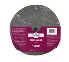 Rolo de lã de aço Libéron 0000 1kg para limpeza de madeira e metal