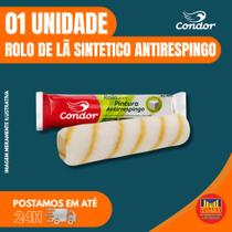 Rolo De Lã Sintética Antirespingo 8095 23cm - Condor