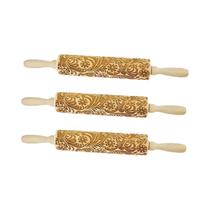 Rolo De Massa Com Floco De Neve Em Relevo Para Natal, Utensílio De Confeitaria Para Massa De