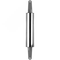 Rolo de massa inox pizza macarrão antiaderente 35cm