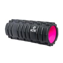 Rolo de Massagem de Liberação Miofascial Rigido 33cm Rosa T141-R Acte Sports