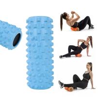 Rolo de Massagem Foam Roller Liberação Miofacial Azul