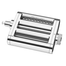 Rolo de massas kitchenaid 3 em 1 para batedeiras em aço inox kin06brona Rolo de massas kitchenaid 3 em 1 para batedeiras em aço inox kin06brona