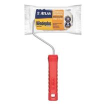 Rolo De Microfibra 9cm Atlas At327-9 Para Pintura Em Superfícies Lisas E Semi Rugosas