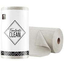 Rolo de pano de limpeza Fantasticlean Microfiber, pacote 75, 30x30cm