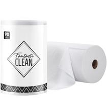 Rolo de pano de limpeza Fantasticlean Microfiber, pacote com 90