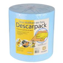 Rolo de Pano Multiuso Descarpack 28x300 Azul