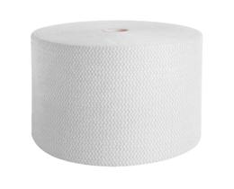 Rolo De Pano Tipo Perfex 20x300m Plus Branco Picotado Slim