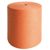 Rolo De Pano Tipo Perfex 28x300m Mr. Plus Laranja Picotado